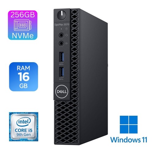 Dell 3070 micro 9th - pc,